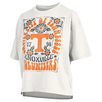 T-shirt surdimensionné Harmony pour femme Pressbox White Tennessee Volunteers