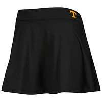 Women's ZooZatz Black Tennessee Volunteers Flowy Skort