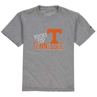 Tennessee Volunteers Champion Youth Team Chant T-Shirt - Gray