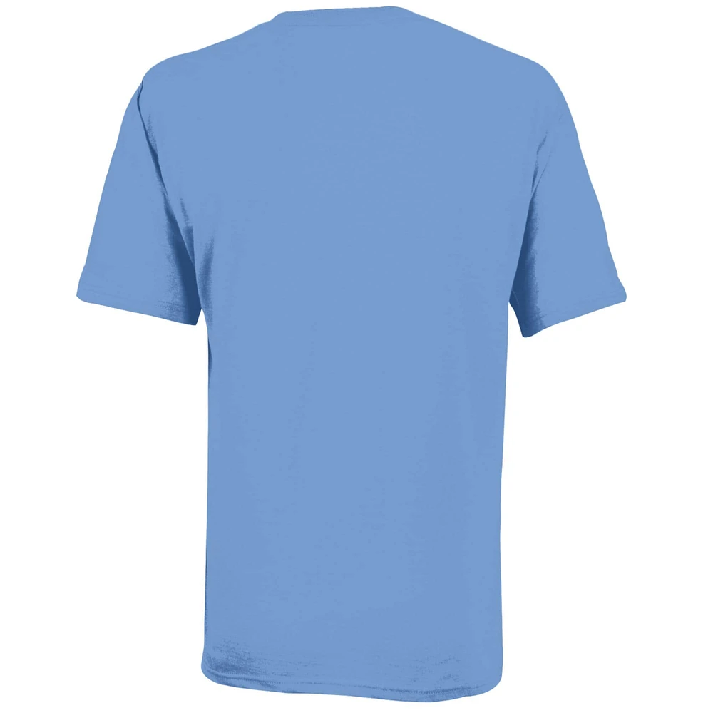 Youth Champion Light Blue Tennessee Lady Vols State Outline T-Shirt