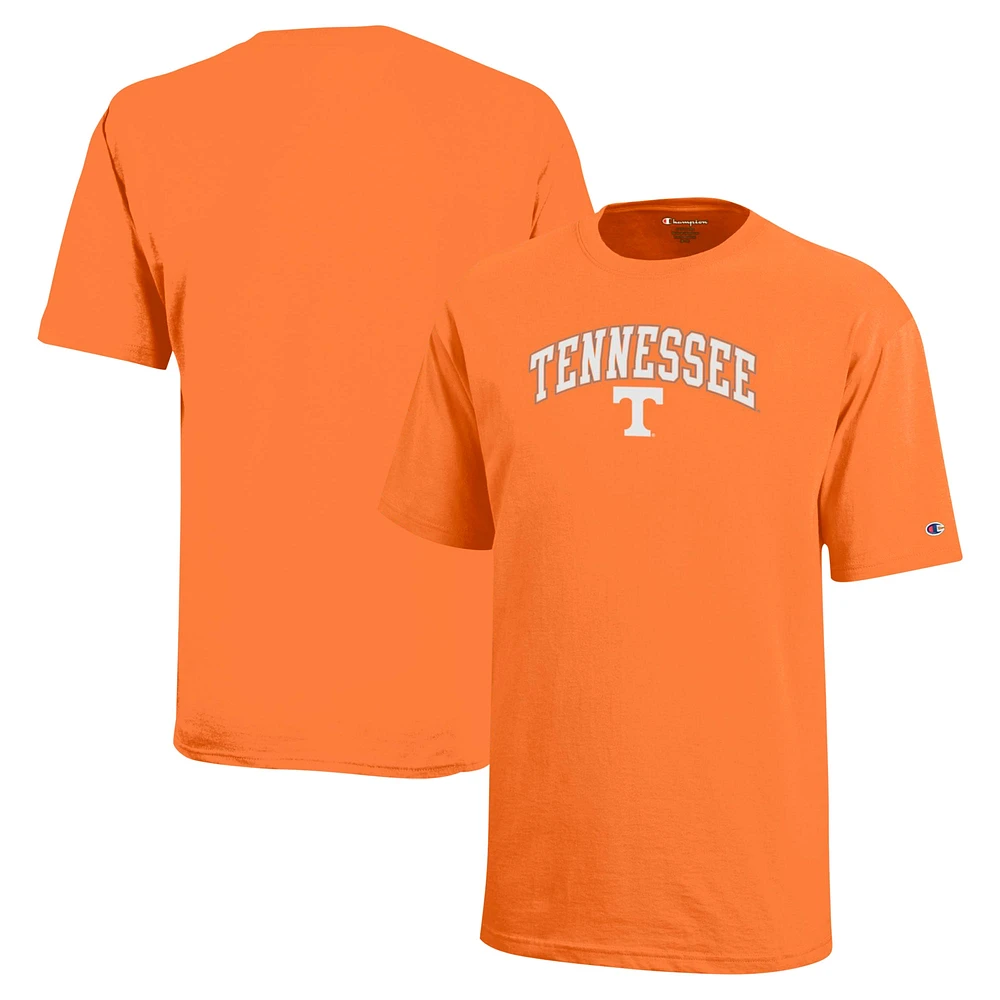 Champion de la jeunesse Tennessee Orange Volunteers Arch Over Logo T-Shirt