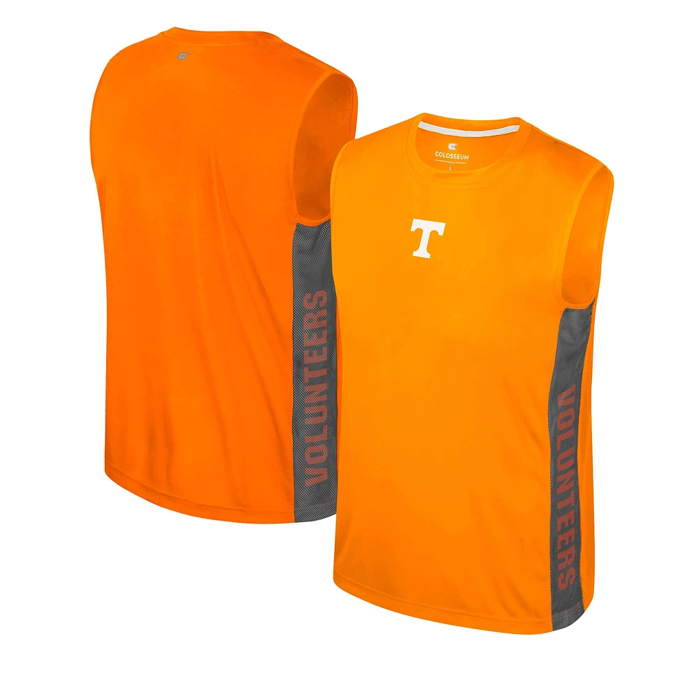 Youth Colosseum Tennessee Orange Volunteers Smak Talk Sleeveless T-Shirt