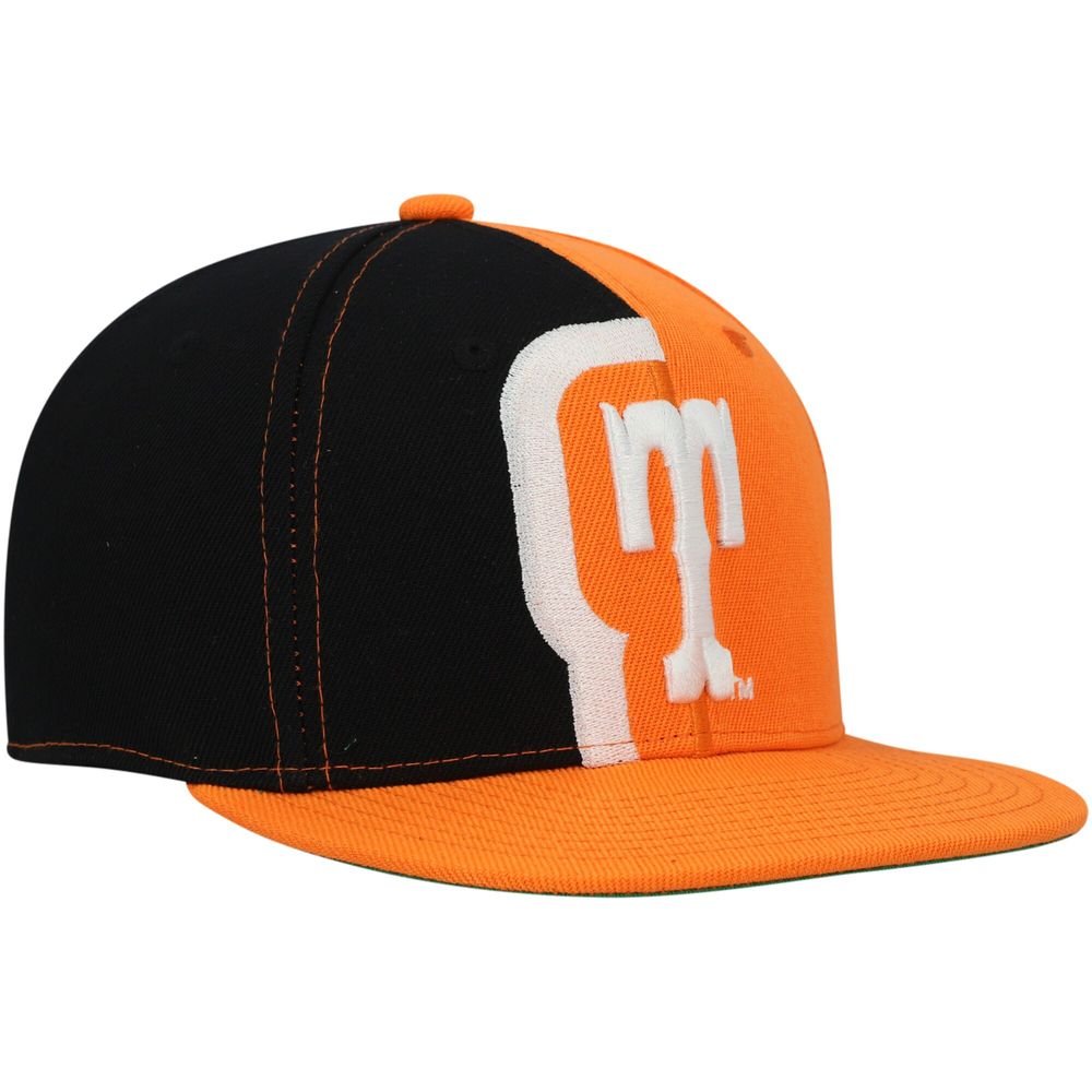 Lids Tennessee Volunteers Mitchell & Ness Logo Snapback Hat - Tennessee  Orange/Black