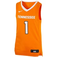 Youth Nike #1 Tennessee Orange Volunteers Team Replica Basketball Jersey