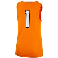 Maillot de basketball Nike #1 Tennessee Orange Volunteers pour jeune