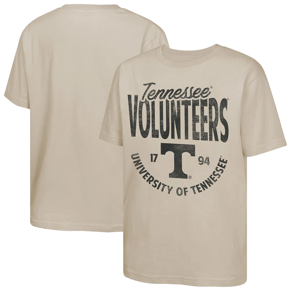 Youth Tan Tennessee Volunteers News Flash T-Shirt