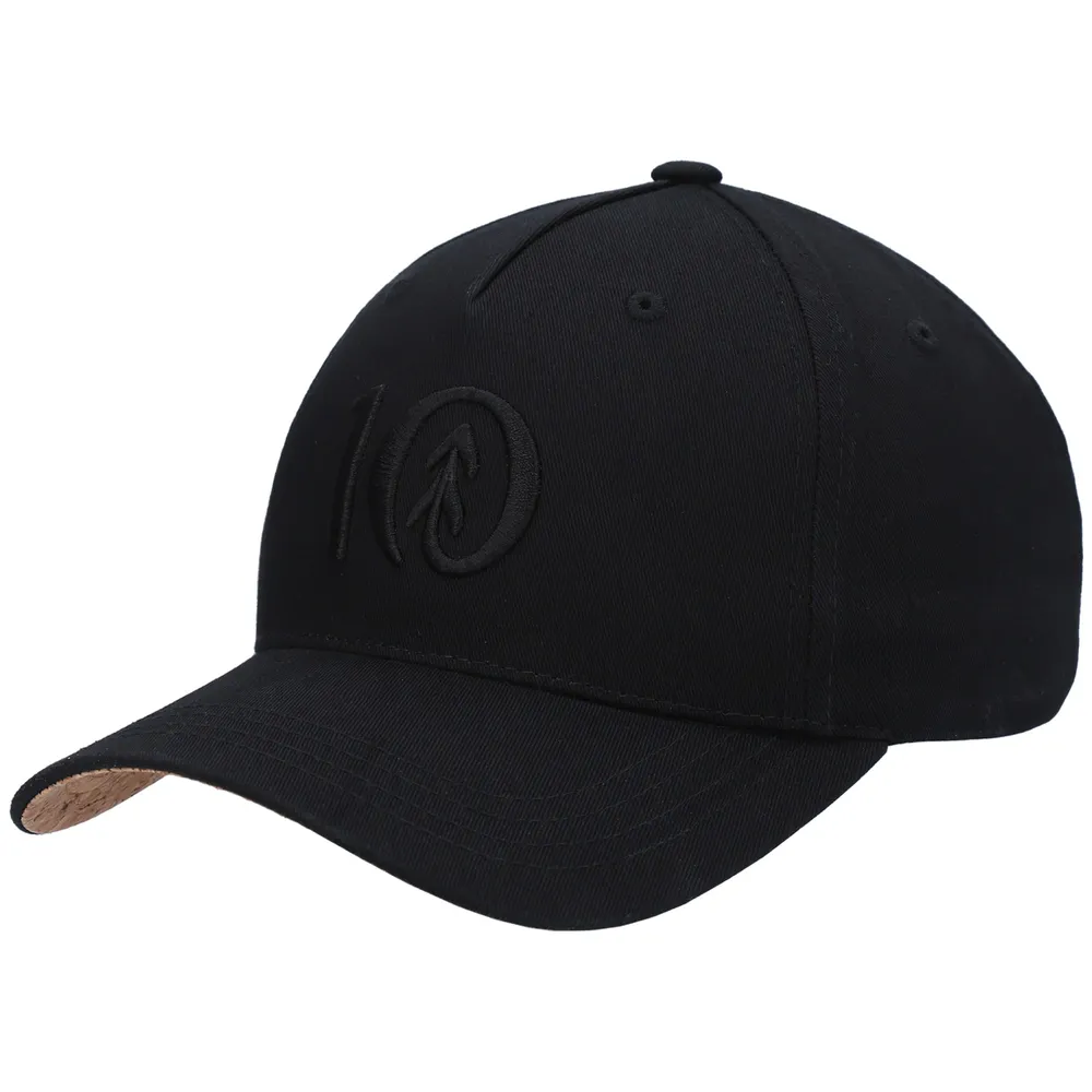 Casquette snapback à bord en liège noir tentree pour hommes