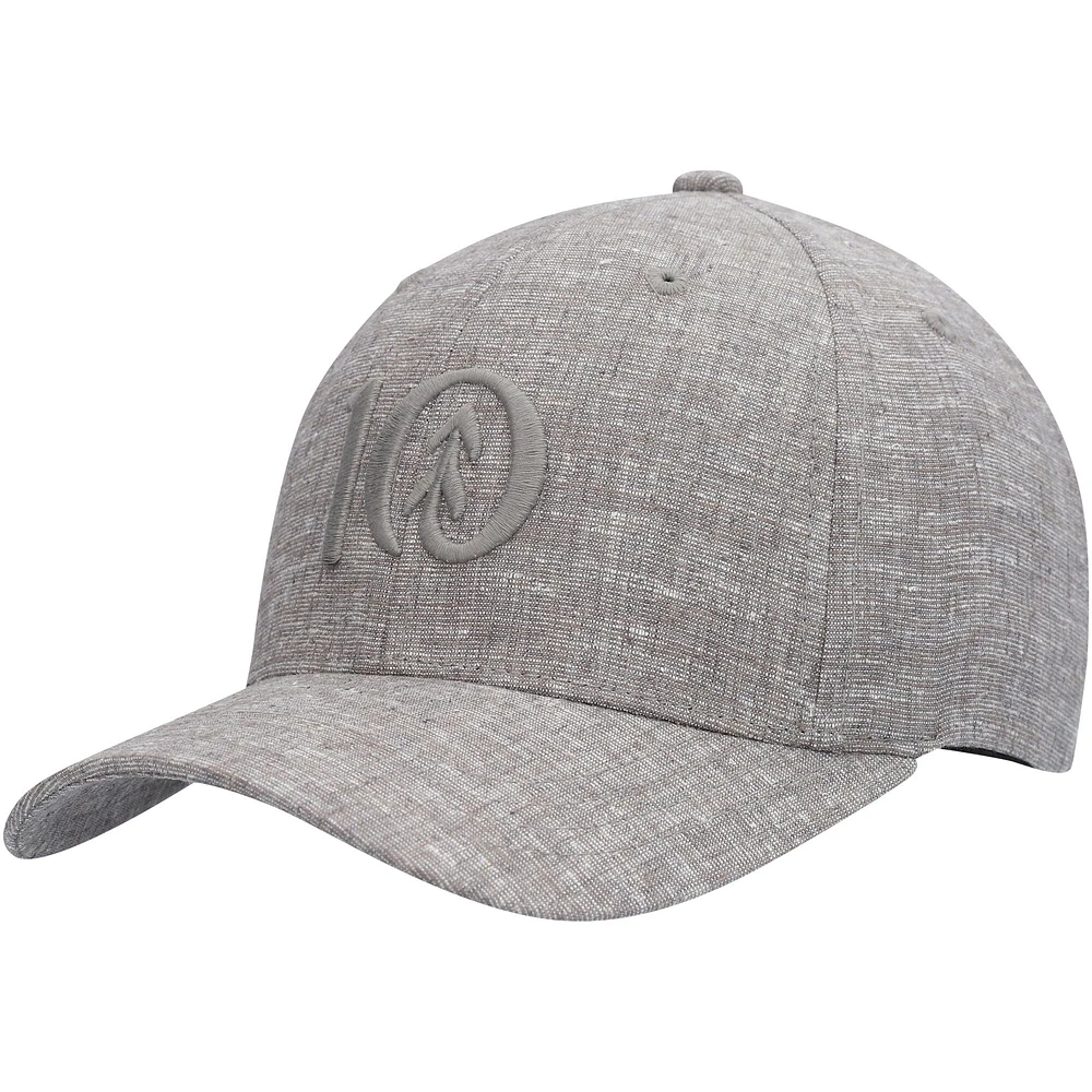 Casquette flexible Tentree avec logo gris chiné pour hommes