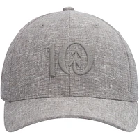 Casquette flexible Tentree avec logo gris chiné pour hommes