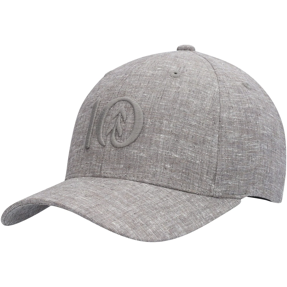 Casquette flexible Tentree avec logo gris chiné pour hommes