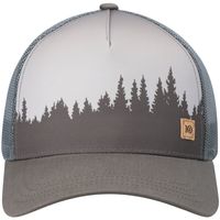 Men's tentree Olive/Gray Juniper Altitude Trucker Snapback - Hat