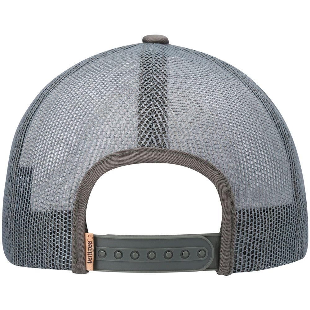 Men's tentree Olive/Gray Juniper Altitude Trucker Snapback - Hat