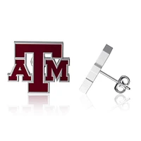 Dayna Designs Texas A&M Aggies Boucles d'oreilles en émail