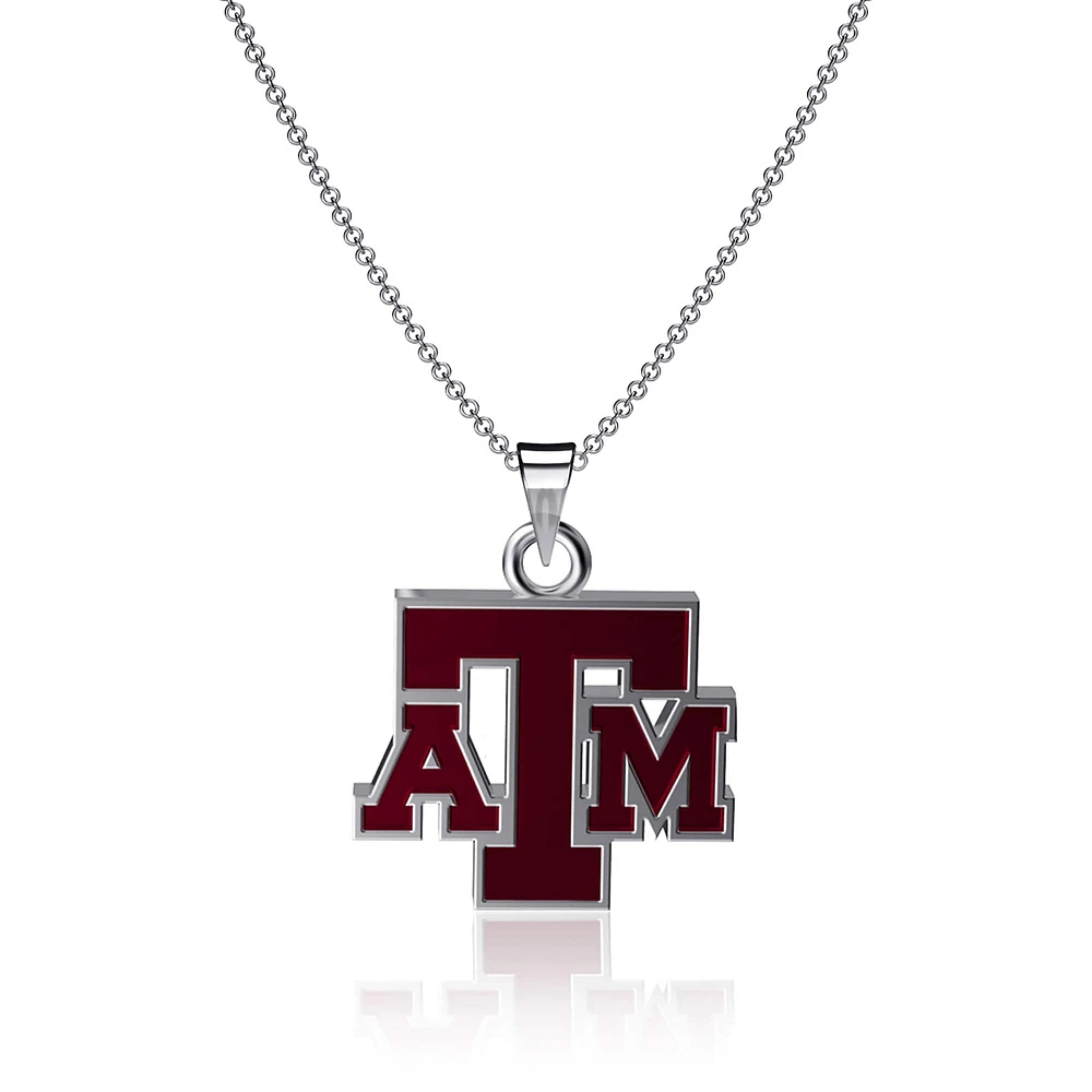 Dayna Designs Texas A&M Aggies Enamel Small Pendant Necklace