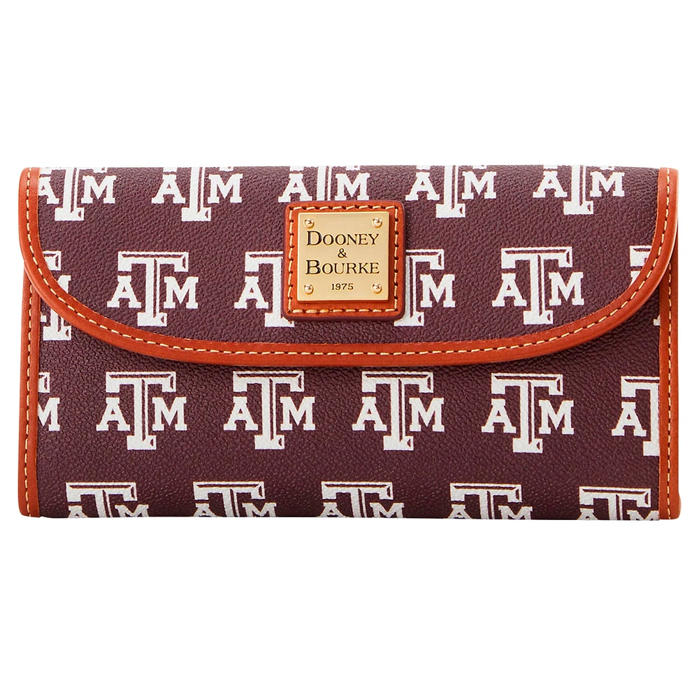 Dooney & Bourke Texas A&M Aggies Signature Continental Clutch