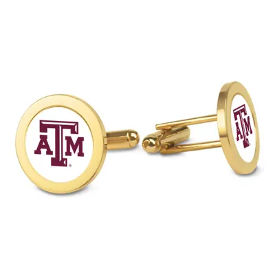 Texas A&M Aggies Logo Cufflinks - Gold