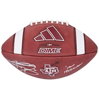 Johnny Manziel Texas A&M Aggies Autographed adidas Authentic Football with "12 Heisman" Inscription