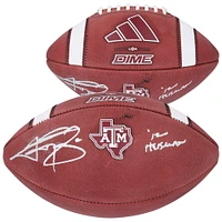 Johnny Manziel Texas A&M Aggies Autographed adidas Authentic Football with "12 Heisman" Inscription