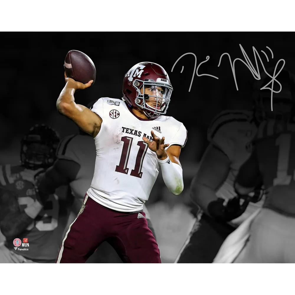 Johnny Manziel Texas A&M Aggies Unsigned Throwing Photograph