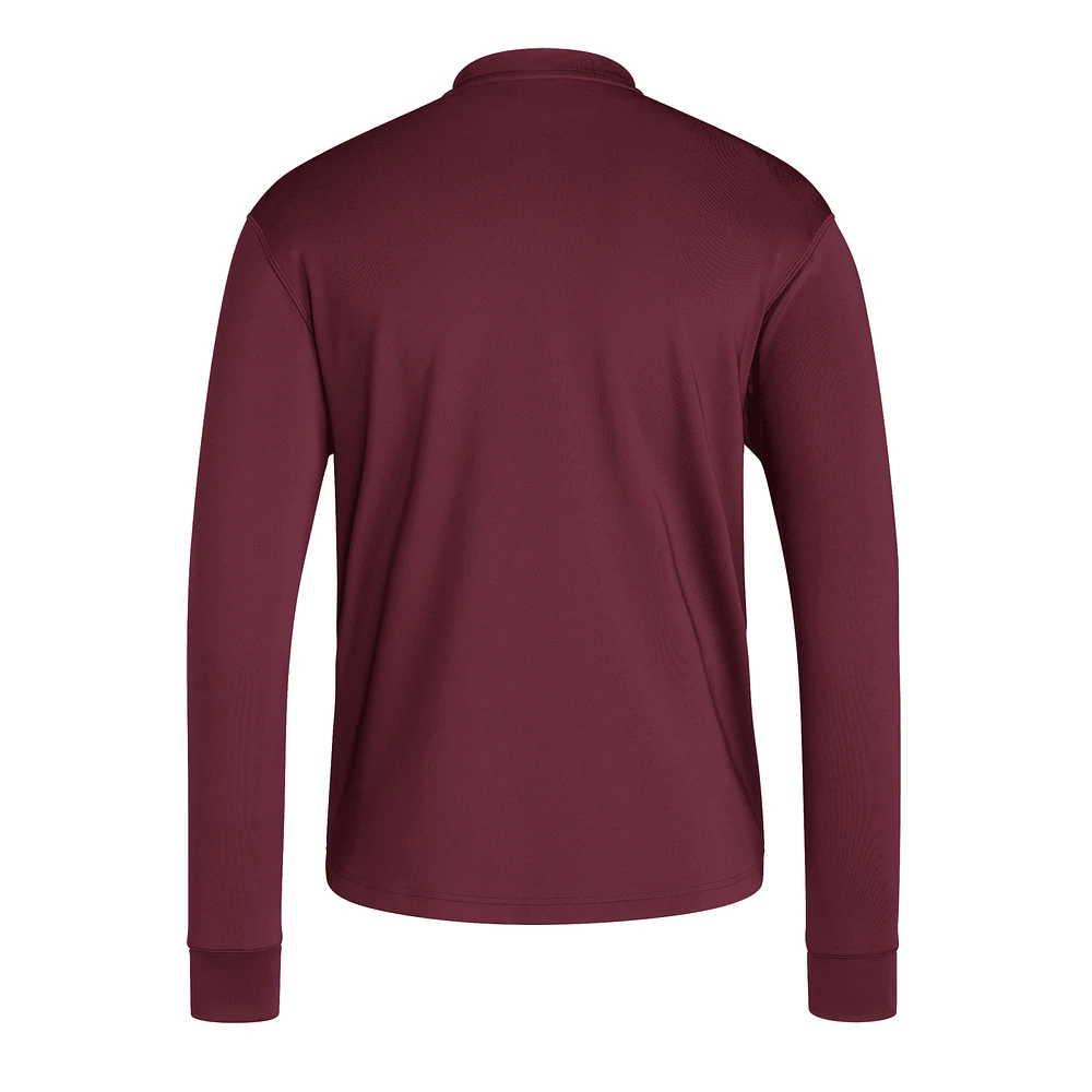 Men's adidas  Maroon Texas A&M Aggies Dugout Pullover Sweatshirt