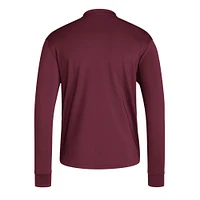 Men's adidas  Maroon Texas A&M Aggies Dugout Pullover Sweatshirt