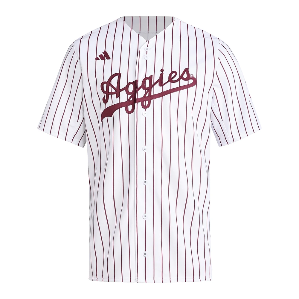 Men's adidas Texas A&M Aggies Replica Baseball Jersey