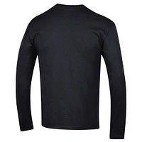 Men's Champion  Black Texas A&M Aggies Arch Over Logo Long Sleeve T-Shirt