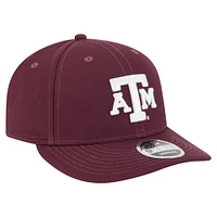 Men's New Era Maroon Texas A&M Aggies Low Profile 9FIFTY Snapback Hat