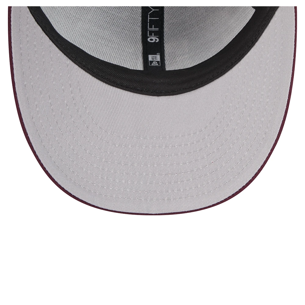 Men's New Era Maroon Texas A&M Aggies Low Profile 9FIFTY Snapback Hat