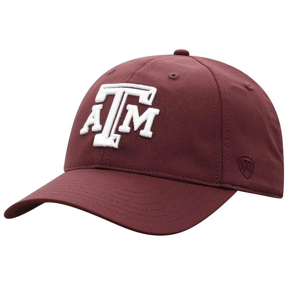 Men's Top of the World  Maroon Texas A&M Aggies Victory Trainer Adjustable Hat