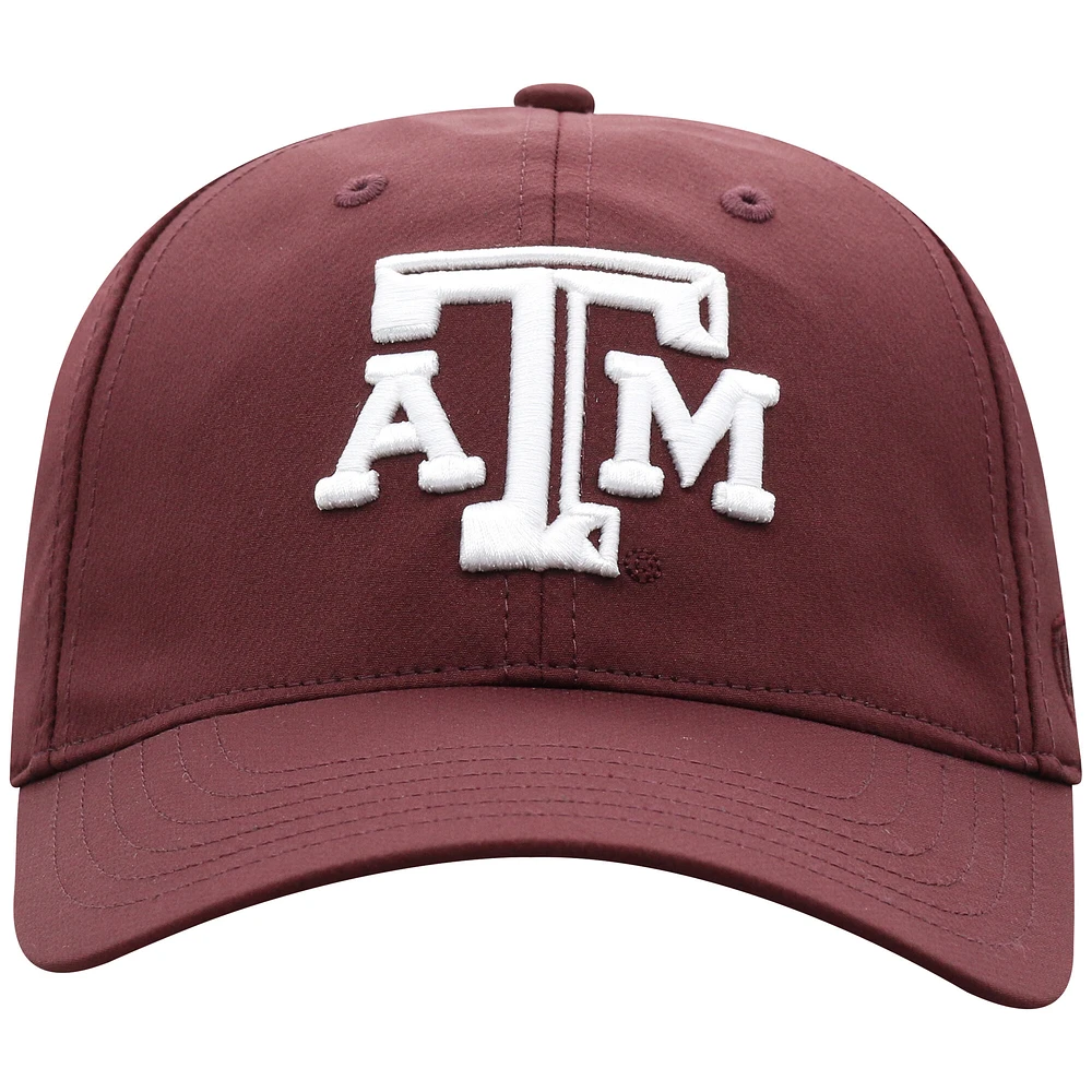 Men's Top of the World  Maroon Texas A&M Aggies Victory Trainer Adjustable Hat