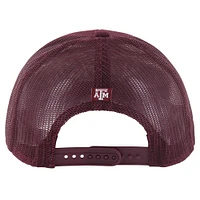 Casquette réglable '47 Maroon Texas A&M Aggies Garner Trucker pour hommes