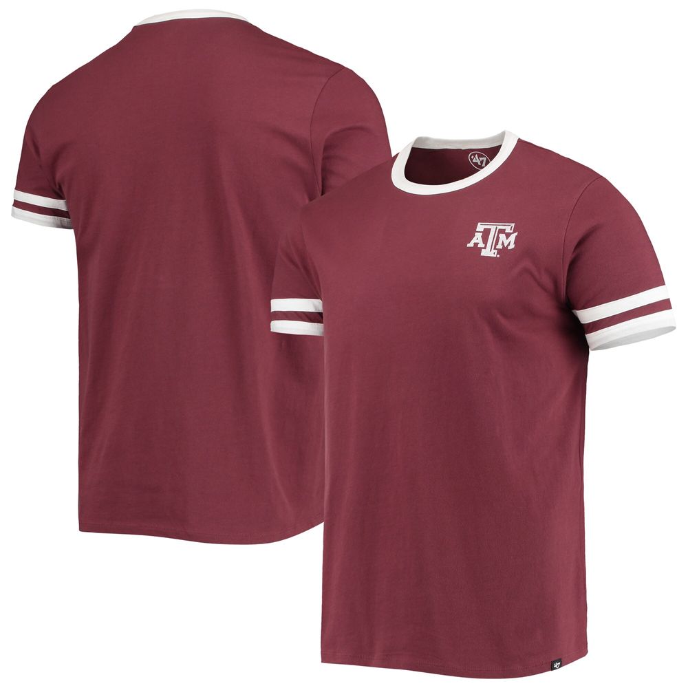 Men's '47 Maroon Texas A&M Aggies Otis Ringer T-Shirt