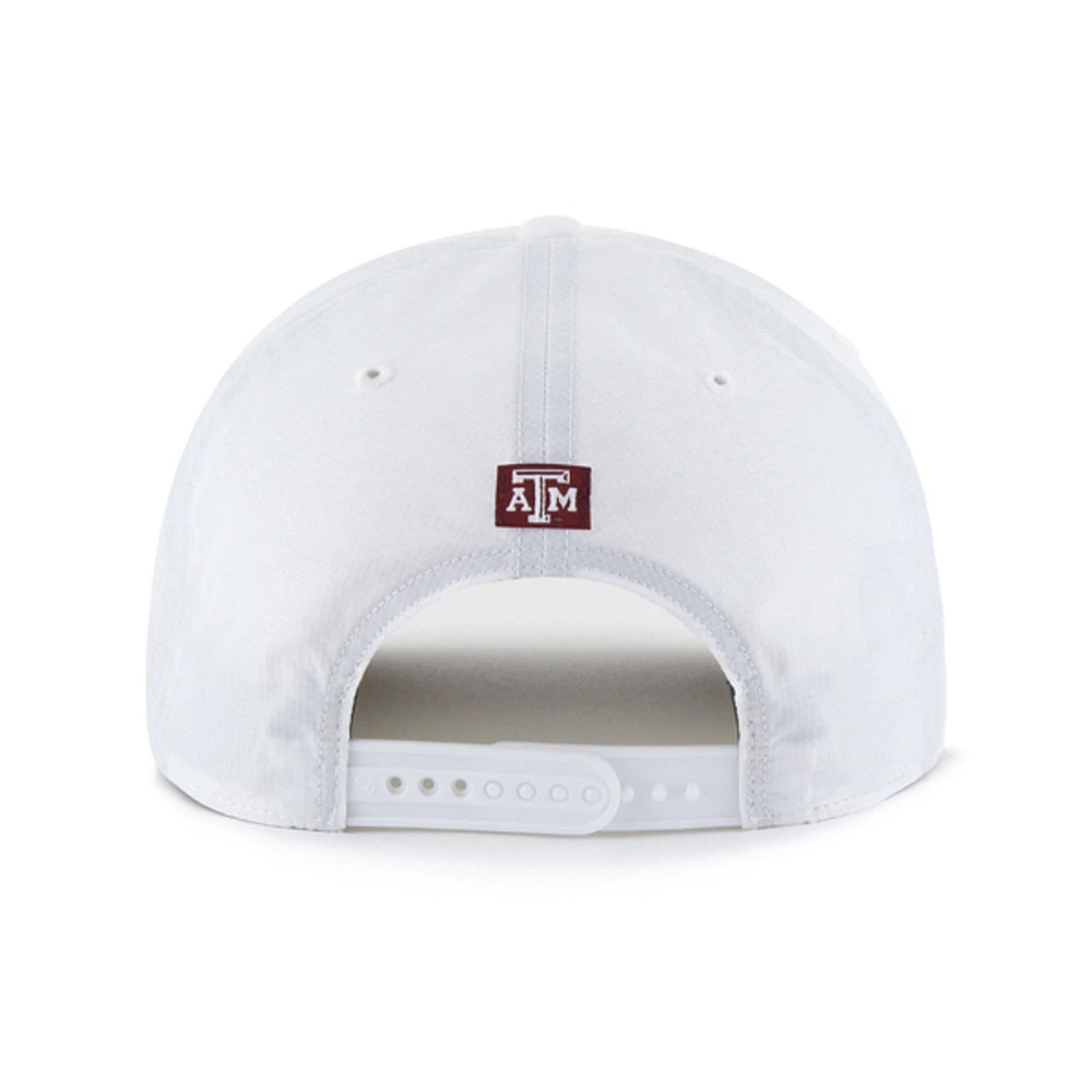 Casquette ajustable Condor Hitch brrr° blanche Texas A&M Aggies '47 pour homme