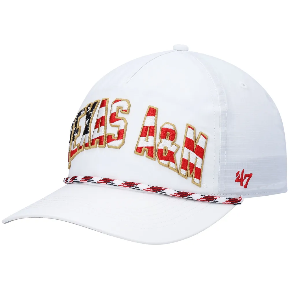 Men's Chicago Cubs '47 White Flag Flutter Hitch Snapback Hat