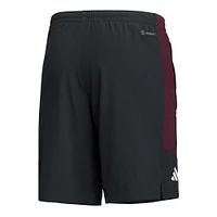 Short adidas Texas A&M Aggies AEROREADY noir pour homme