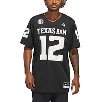 Men's adidas  Black Texas A&M Aggies Alternate Premier Strategy Jersey