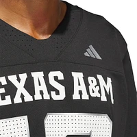 Men's adidas  Black Texas A&M Aggies Alternate Premier Strategy Jersey