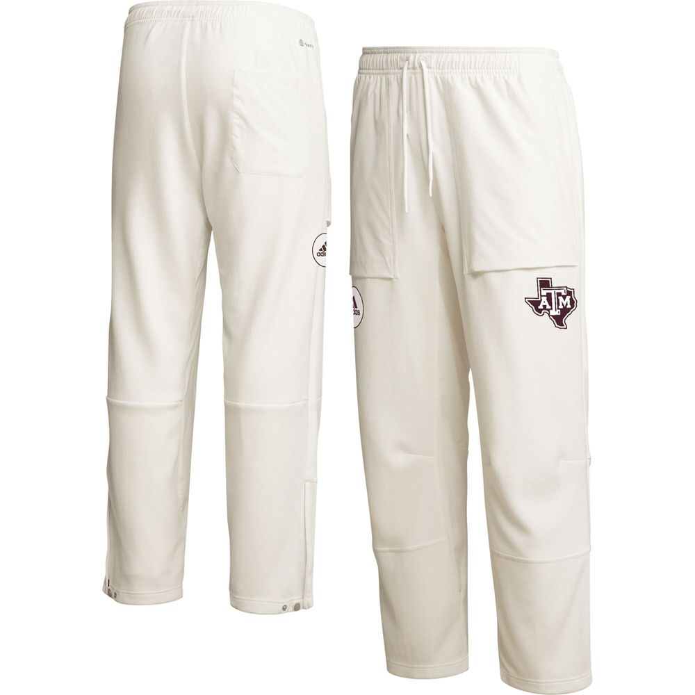 Men's adidas Cream Texas A&M Aggies Zero Dye AEROREADY Pants