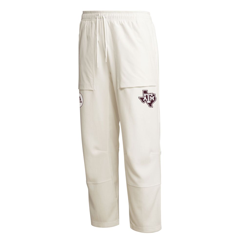 Men's adidas Cream Texas A&M Aggies Zero Dye AEROREADY Pants