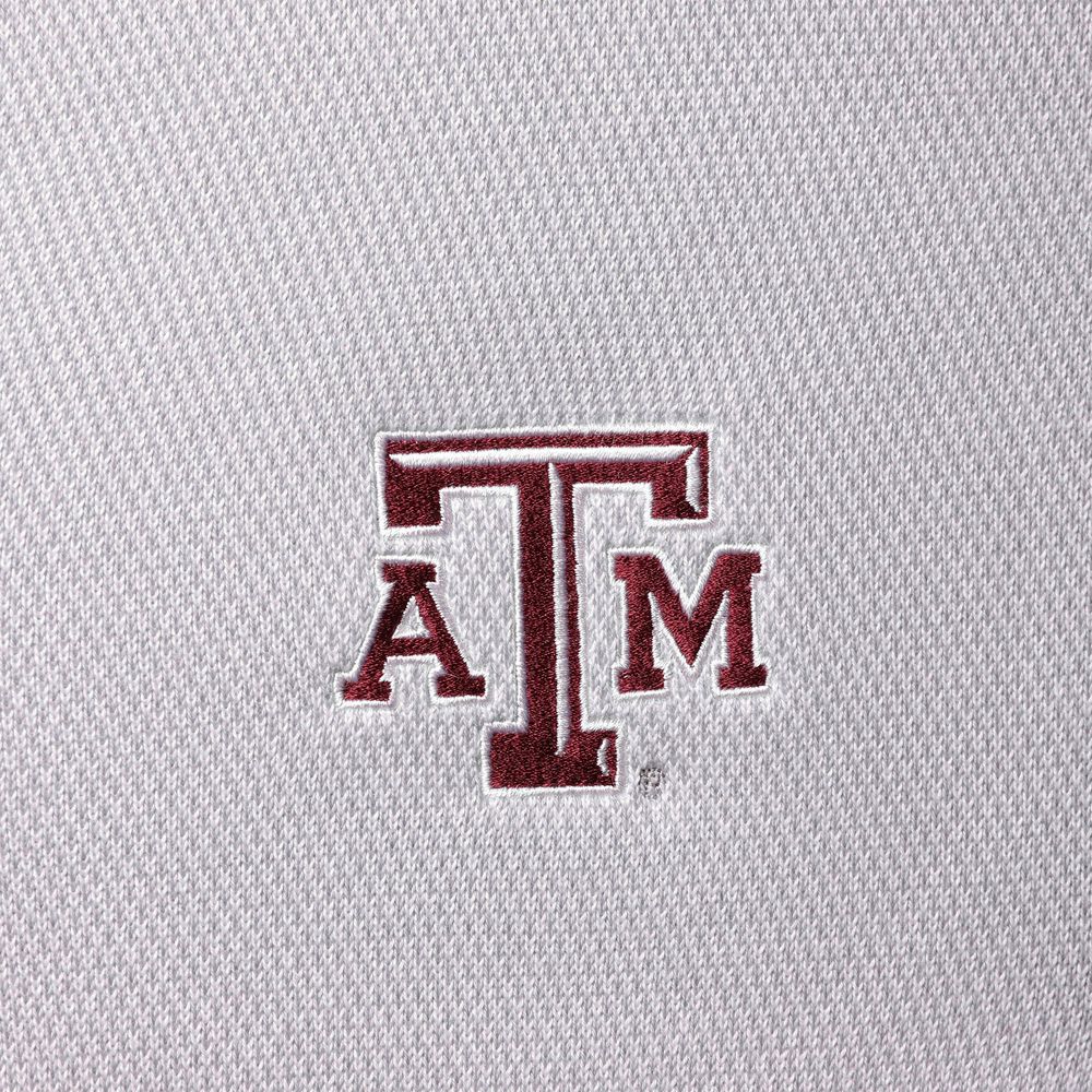 Men's adidas Gray Texas A&M Aggies Knit Quarter-Zip Jacket