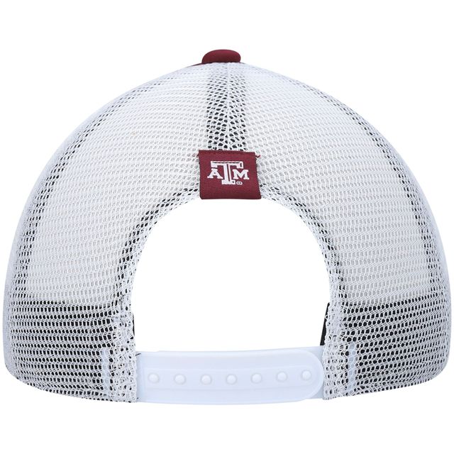 Casquette adidas Texas A&M Aggies Wave Foam Snapback pour homme, bordeaux/blancs