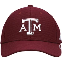 Casquette AEROREADY Flex pour entraîneurs de la ligne touche adidas Maroon Texas A&M Aggies 2021 homme