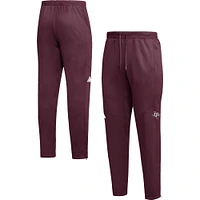 Men's adidas  Maroon Texas A&M Aggies 2023 Travel AEROREADY Tapered Pants