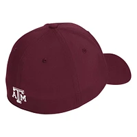 Men's adidas Maroon Texas A&M Aggies Locker Room Logo Flex Hat