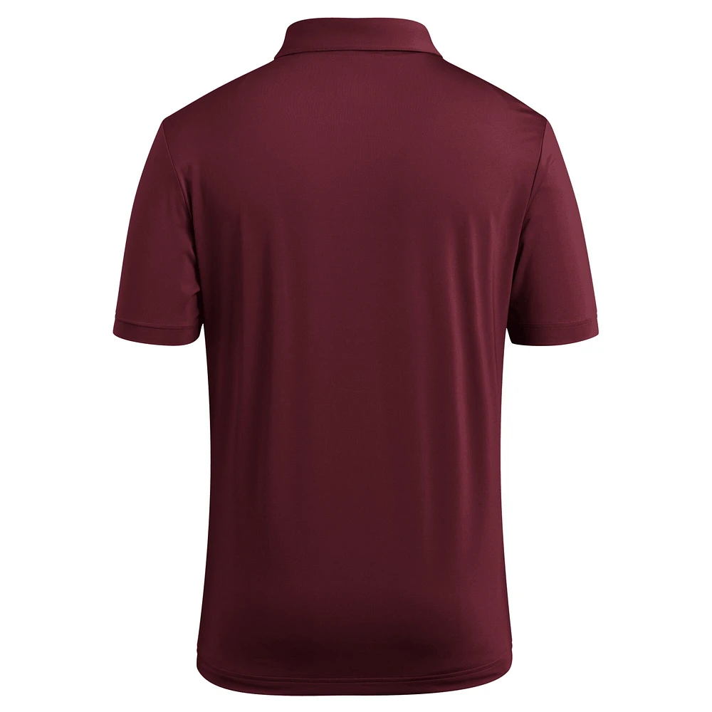 Polo adidas Ultimate 365 marron pour homme Texas A&M Aggies