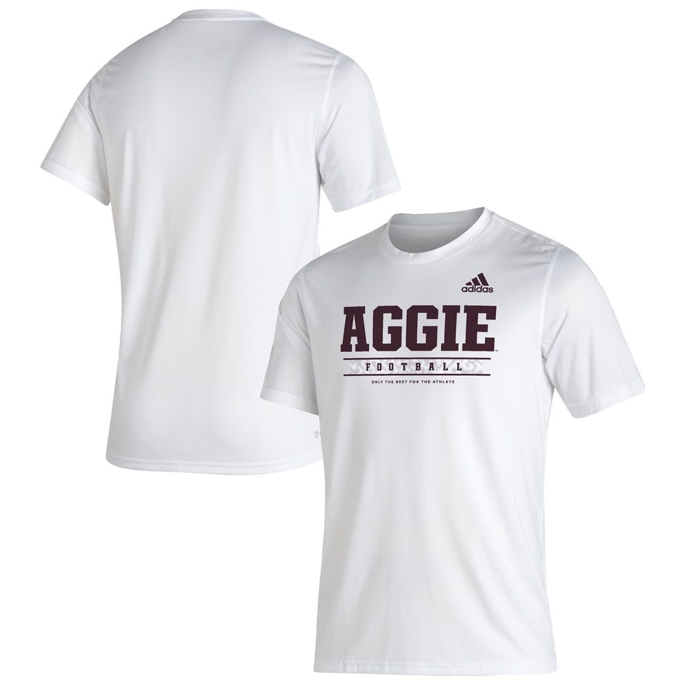 estación de televisión tenga en cuenta En detalle Adidas Men's adidas Texas A&M Aggies Sideline Football Locker Practice  Creator AEROREADY T-Shirt | Bayshore Shopping Centre