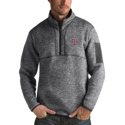 Texas A&M Aggies Antigua Fortune 1/2-Zip Pullover Sweater