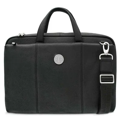 Texas A&M Aggies Leather Briefcase - Black