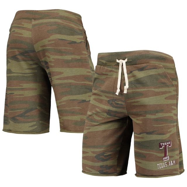 Short de détente Texas A&M Aggies Victory camouflage chiné pour homme